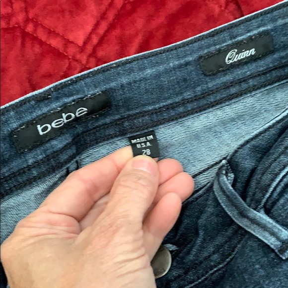 BEBE jeans lot of 2 size 28 - Picture 9 of 9